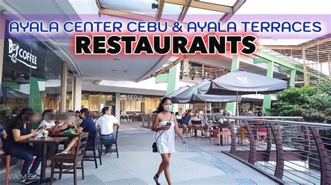 restaurants in ayala center cebu